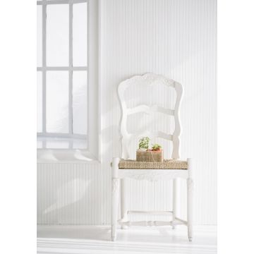 Oak Frame Accent Chair