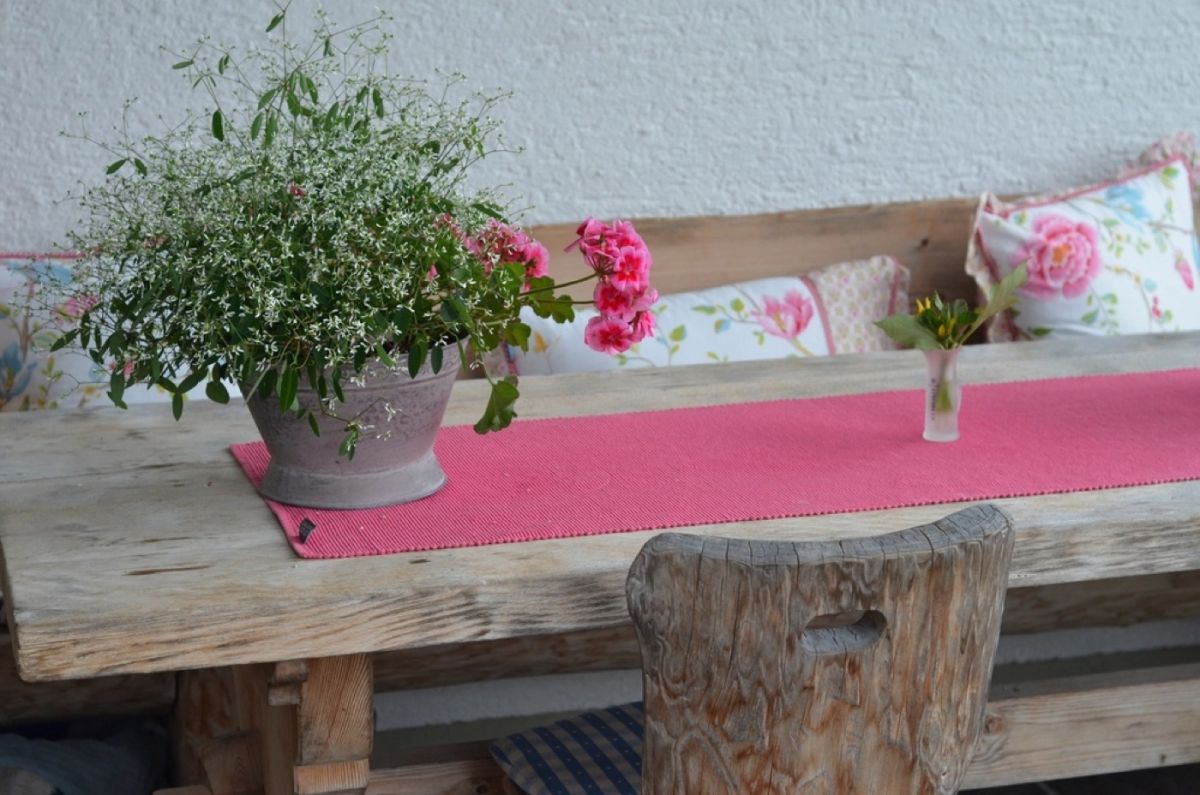 Stone Pedestal Side Table